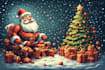 do unique christmas cartoon caricature