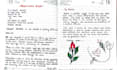 write letters, notes, and any handwriting