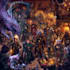 draw group party character art, dnd party