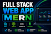 build mern stack web application using react nodejs mongodb