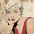 draw comic cover with vintage retro style