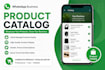 set up whatsapp business account, catalog, and auto replies