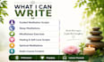 write meditation scripts mindfulness and relaxation content