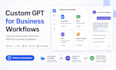 build custom gpt chatbot trained on your business data