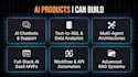 build ai saas, chatbots, ai agents and predictive ml models
