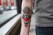draw custom american traditional tattoo design