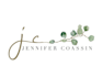 create an elegant botanical logo with a modern bohemian style