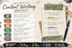 write professional blogs, articles, captions, descriptions and emails