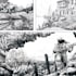 draw comic art for books, panels, and characters