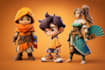 create 3d low poly characters, game assets, rigging and animation