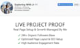 do professional facebook business page creation, setup and optimization