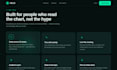 design a modern crypto or web3 landing page