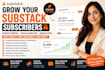 grow substack subscribers substack newsletter substack promotion substack setup