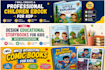 create a professional children ebook for KDP