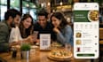design modern qr code menu website