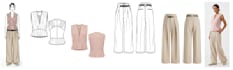 create technical flat drawings for production prep