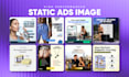 design meta static ads ugc style ad creative