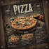 design amazing editable food restaurant menu