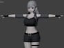 3d character, model vrchat avatar, full rigging, vtuber model, blender or vrm