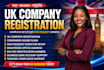 do UK company registration, non resident ltd  formation setup