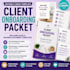 edit canva onboarding packet client welcome guide and business document template