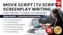 movie script and tv script, script writing screenplay tv and youtube script