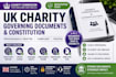 draft UK charity governing documents and constitution