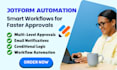 automate jotform surveys and approval workflows
