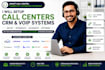 setup five9 talkdesk ringcentral nextiva gohighlevel CRM automation