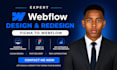 webflow design, webflow redesign, figma to webflow, fix webflow, webflow expert