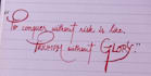 handwrite custom calligraphy letters quotes names notes