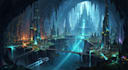 draw a environment concept art