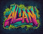 create custom urban graffiti logo designs
