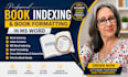 do book indexing, book formatting, ms word index and layout