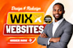 build wix website, design or redesign wix, edit wix website, revamp wix website