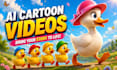 create educational ai cartoon videos and 3d animation