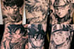 make anime tattoo design
