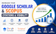 increase google scholar and scopus citation visibility