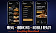 build a restaurant website with online table booking system