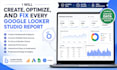 create, optimize, and fix every google data studio or looker studio report