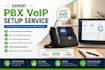 setup cloud pbx with sip trunk, IVR and call routing system
