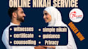 arrange your complete online nikah ceremony