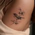 design a custom fine line tattoo with minimalist style