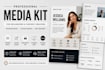 design a sponsor ready media kit for influencers and content creators