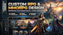design and develop an epic fantasy game website