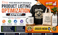 etsy pod mockup design product listing optimization expert
