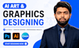create stunning ai digital art and graphic design