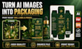 convert ai generated packaging design into print ready vector files