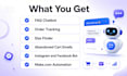 build a shopify chatbot and automation system for your store
