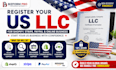 register US llc with ein for shopify stripe paypal for non resident